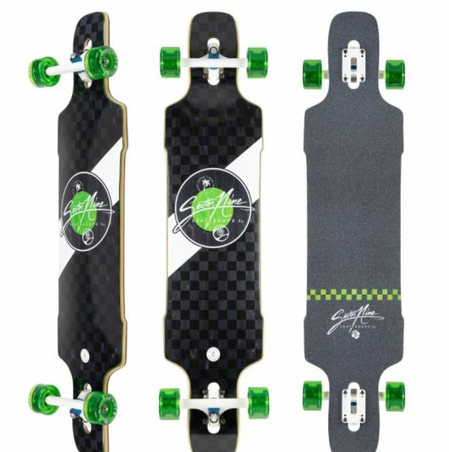 Skateboard * | Sector 9 Sector Nine Dropper Mosiac Longboard Skateboard