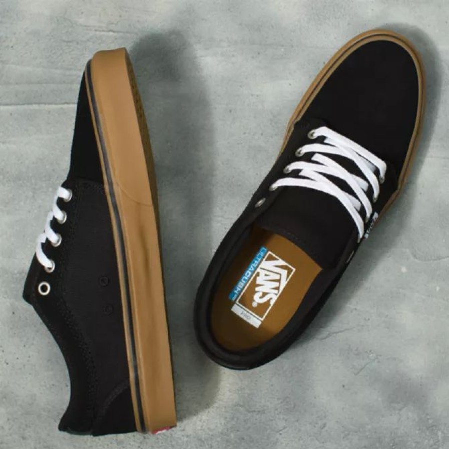 Footwear * | Vans Chukka Low Pro Black/Black/Gum