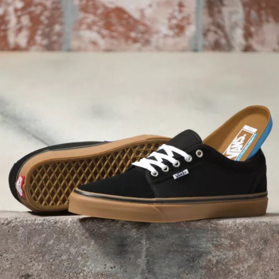 Footwear * | Vans Chukka Low Pro Black/Black/Gum