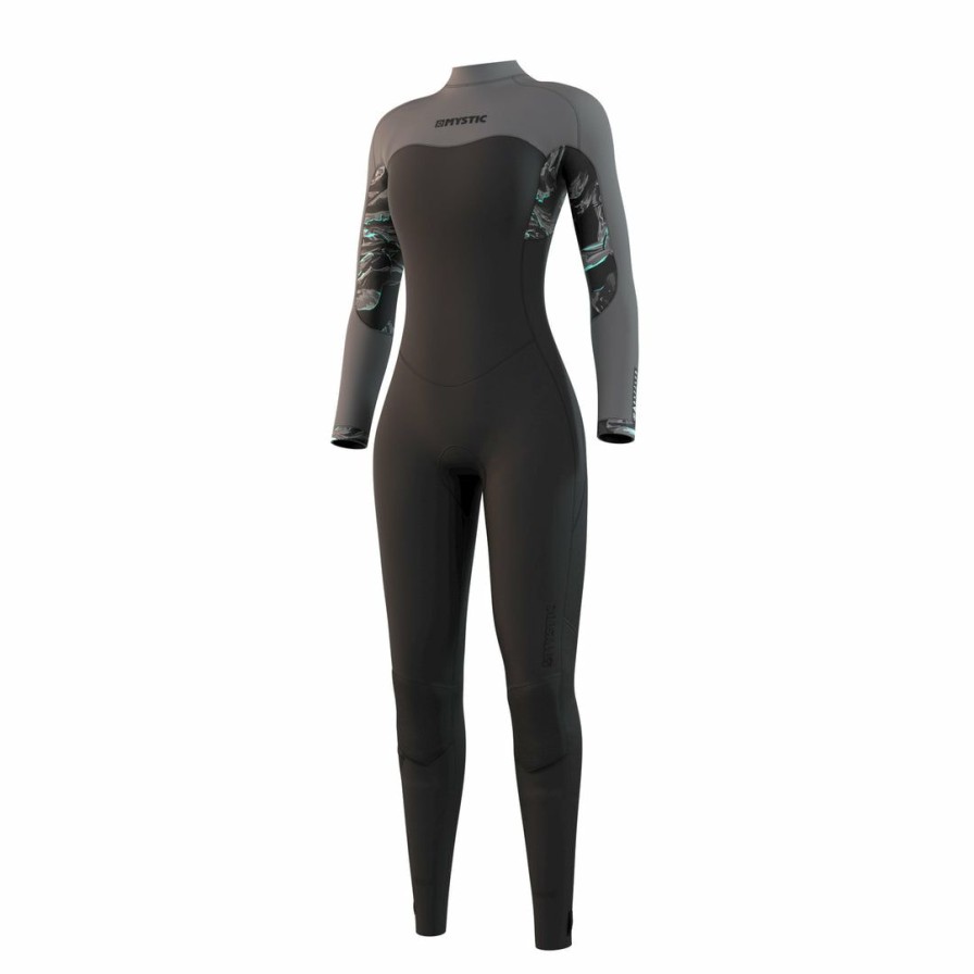 Surfboards, Wetsuits, & Kiteboarding * | Wet Suits Mystic Dazzled Fullsuit 5/3Mm Bzip Women