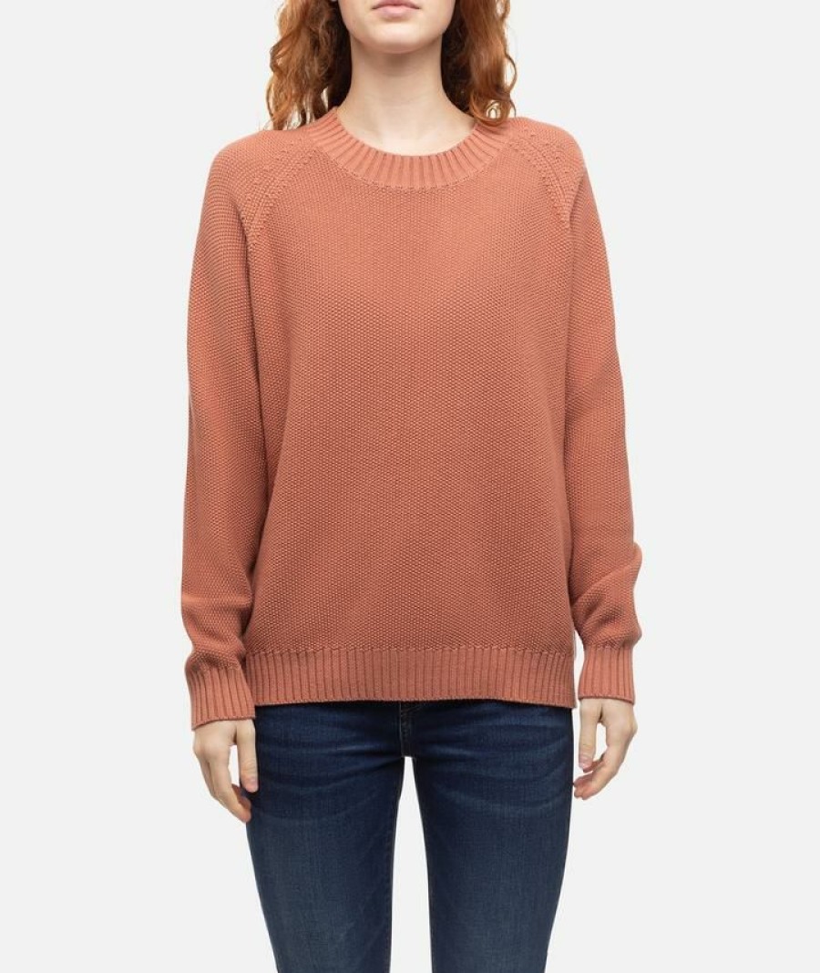 Clothing * | Jetty Bayside Sweater Clay