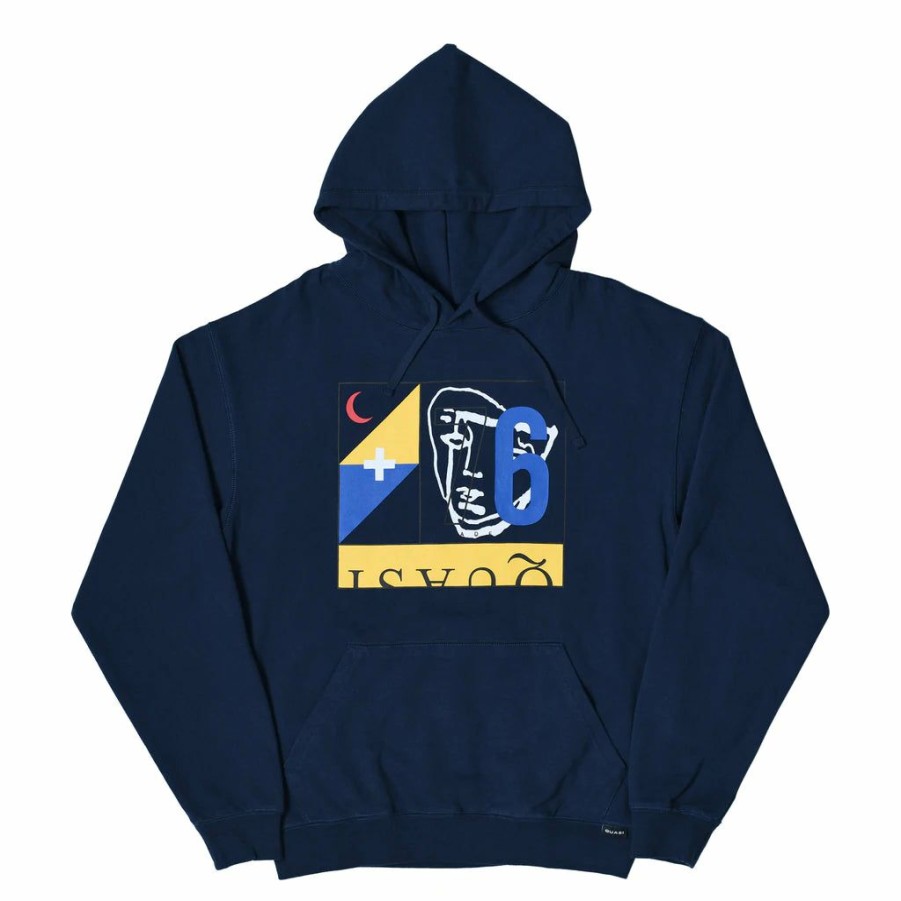 Clothing * | Quasi Runner Hood Sweat [Navy]