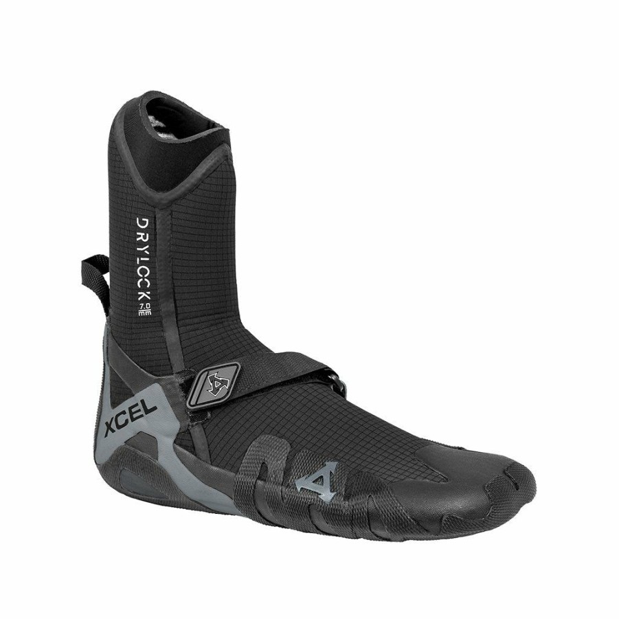 Surfboards, Wetsuits, & Kiteboarding * | Xcel Drylock Round Toe Boot 7Mm Wet Suits