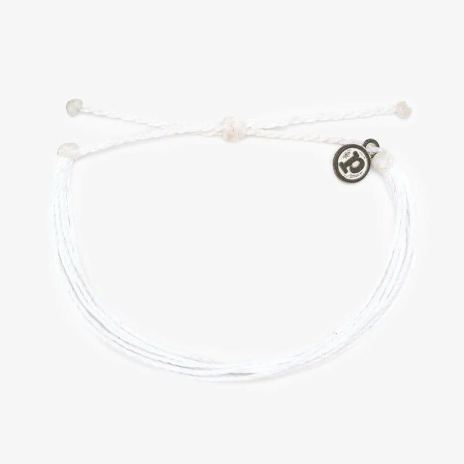 Clothing * | Pura Vida Solid Original Accessories White