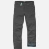 Clothing * | Jetty Mariner Flannel Lined Pant Charcoal Men'S