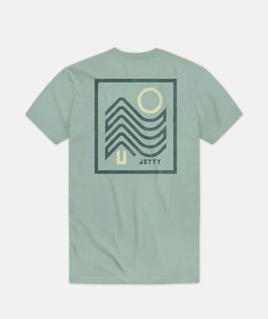 Clothing * | Jetty Men'S Swell Tee Mint