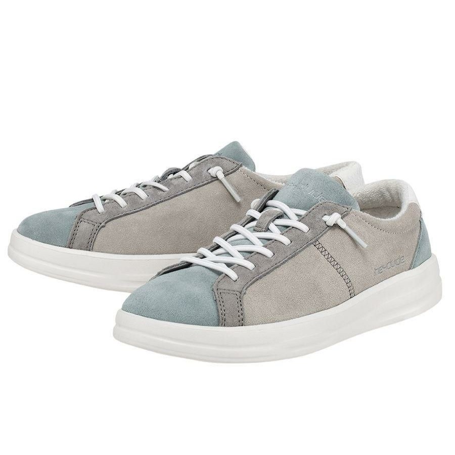 Footwear * | Women'S Hey Dude Shoes Karina Ice Grey All Footwear