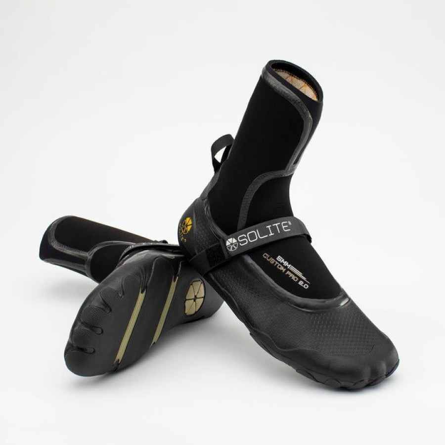 Surfboards, Wetsuits, & Kiteboarding * | Wet Suits Solelite Custom Pro 2.0 5Mm Surf Boot