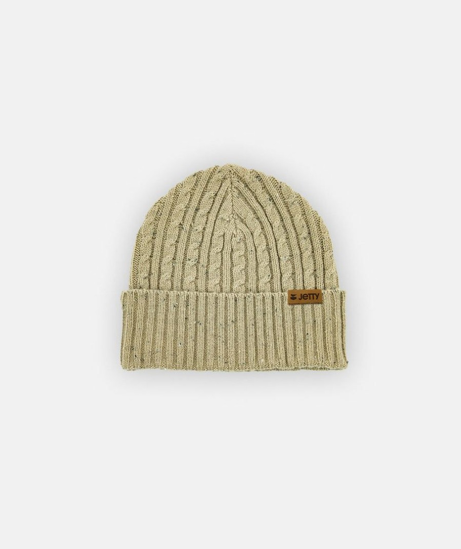 Clothing * | Jetty Cleat Beanie Sand