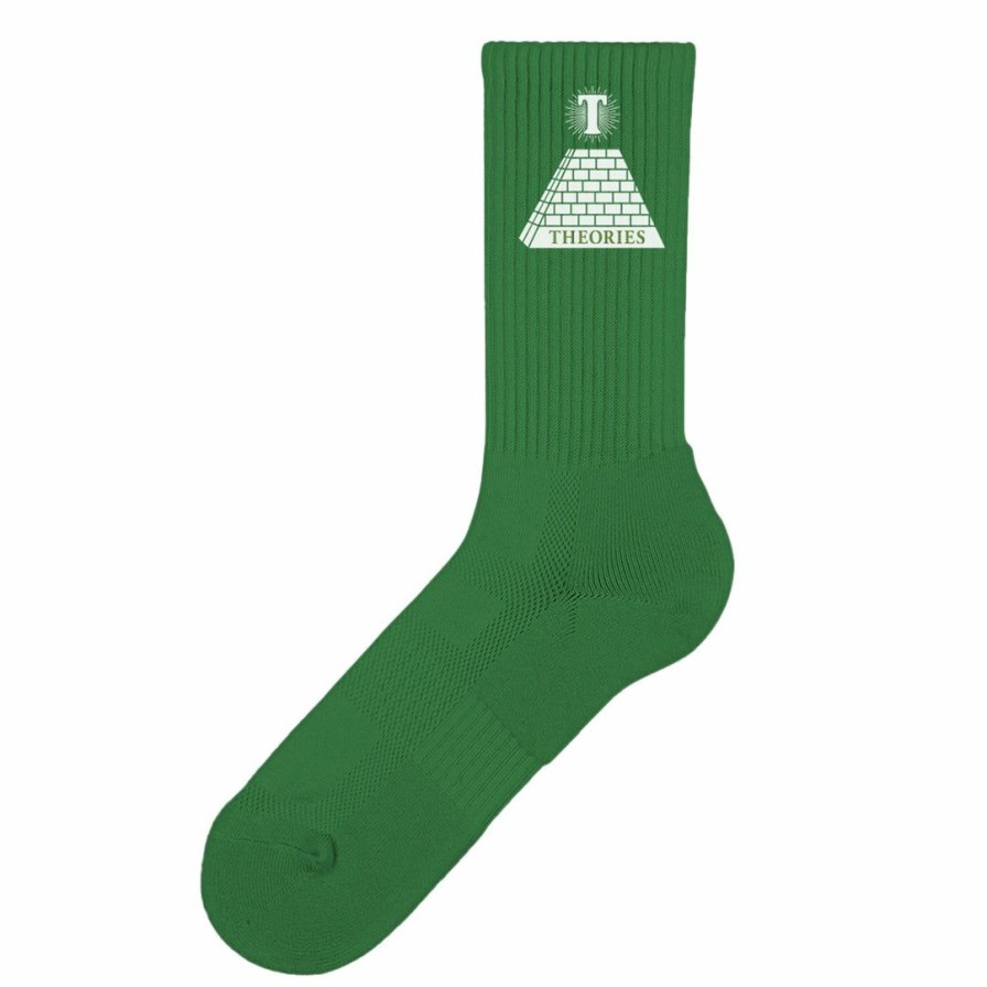 Clothing * | Toa Accessories Theories Theoramid Socks Green