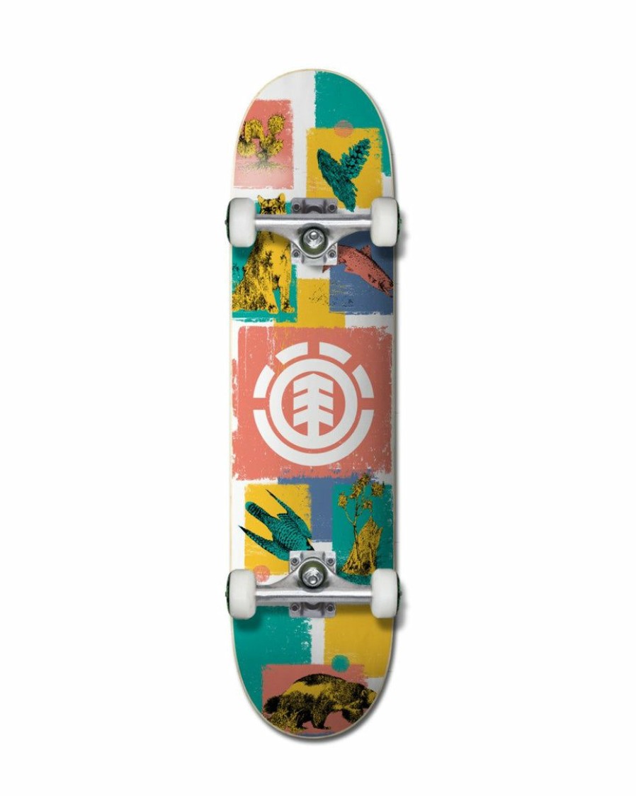 Skateboard * | Element Componets Naturalist Complete Skateboard 8.0