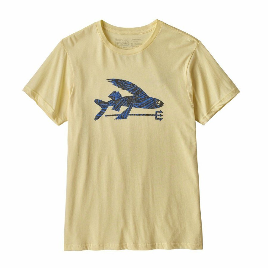 Clothing * | Patagonia Men'S Flying Fish Organic Cotton T-Shirt