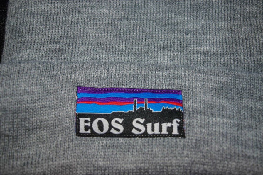 Clothing * | Eos Surf Shop Eos "Stacks" Grey Beanie