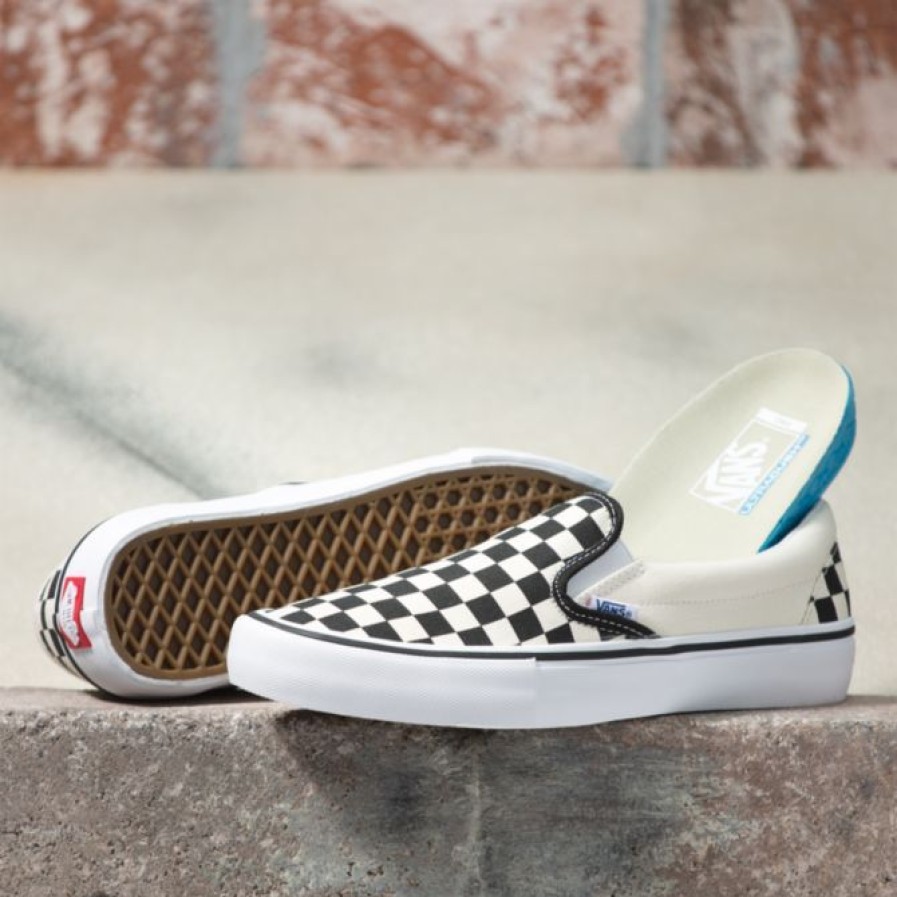 Footwear * | Vans All Footwear Slip-On Pro Checkerboard