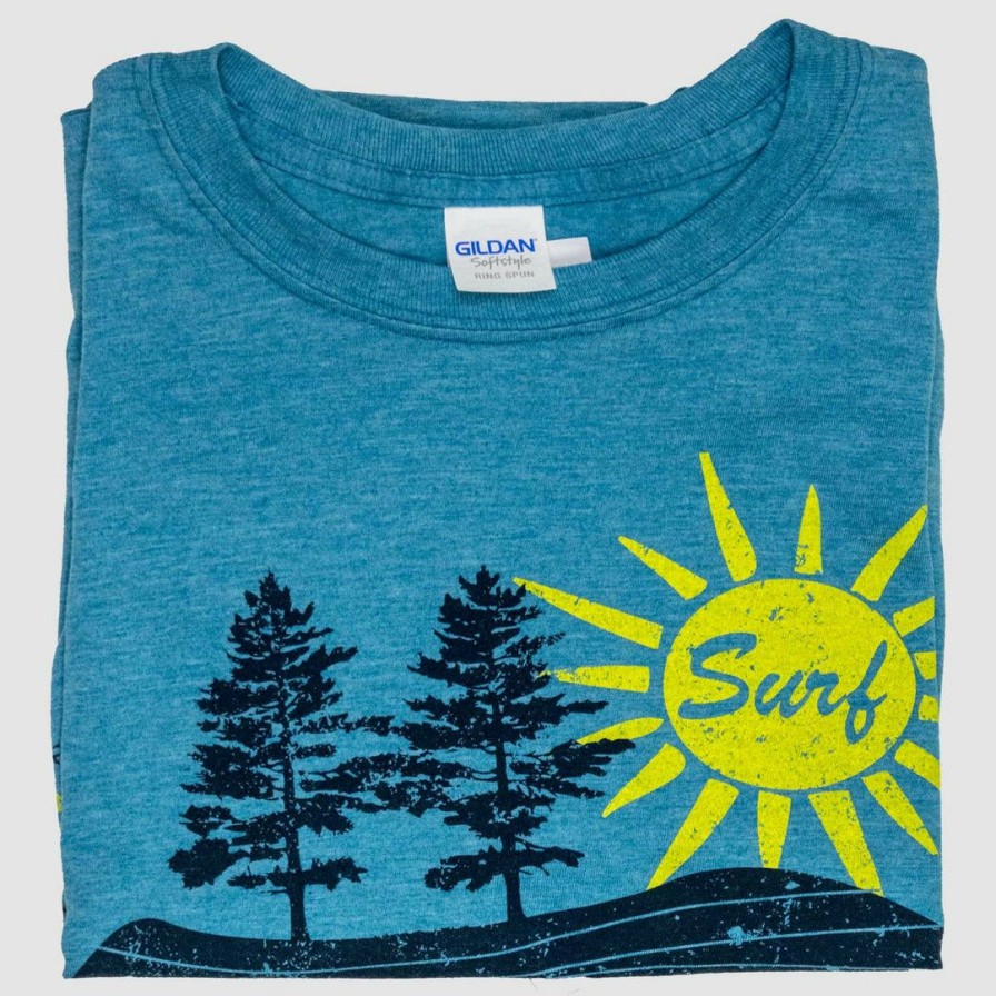 Clothing * | Eos Surf Shop Men'S Surf Sheboygan Shirt Blue