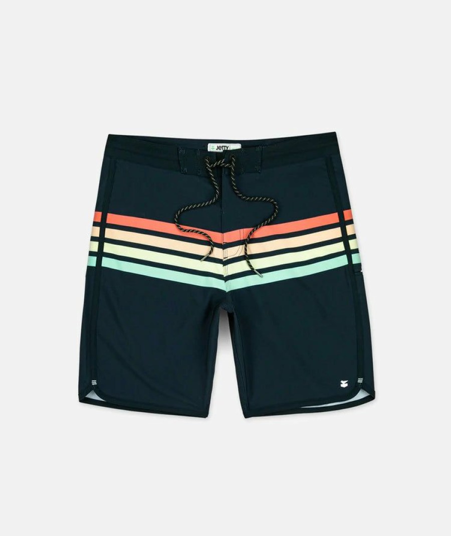 Clothing * | Jetty Atlantic Boardshort Graphite Men'S