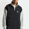 Clothing * | Brixton Alton 1/4 Zip Mock Neck