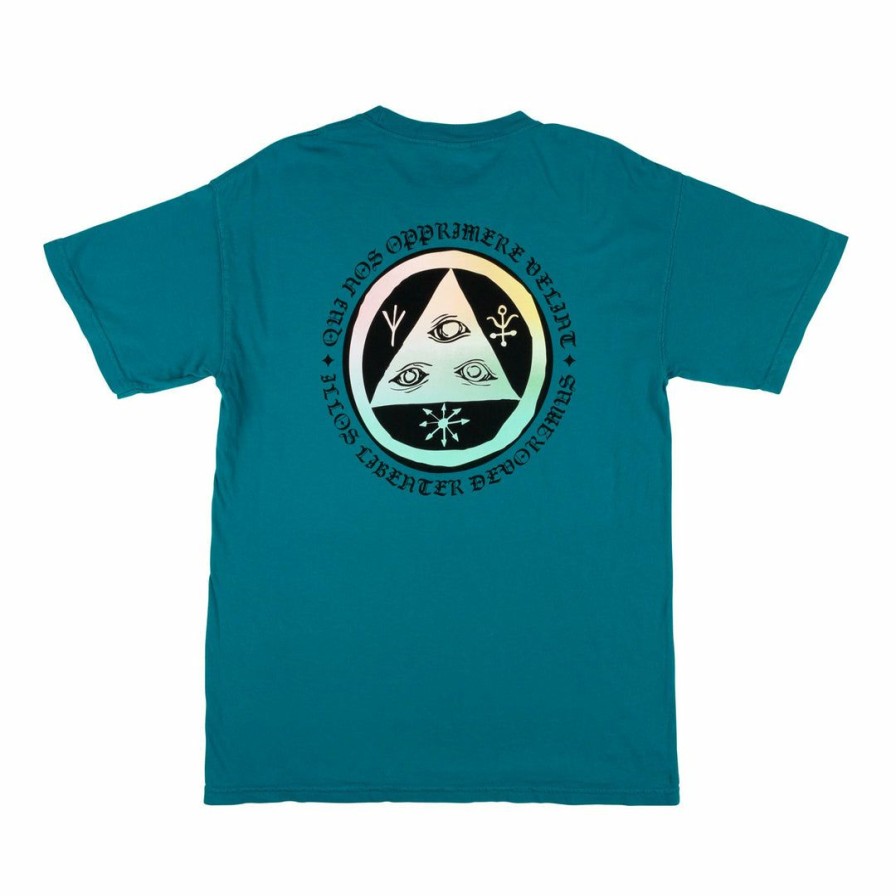 Clothing * | Welcome Men'S Latin Tali 2 Garment Dyed Topaz & Prism