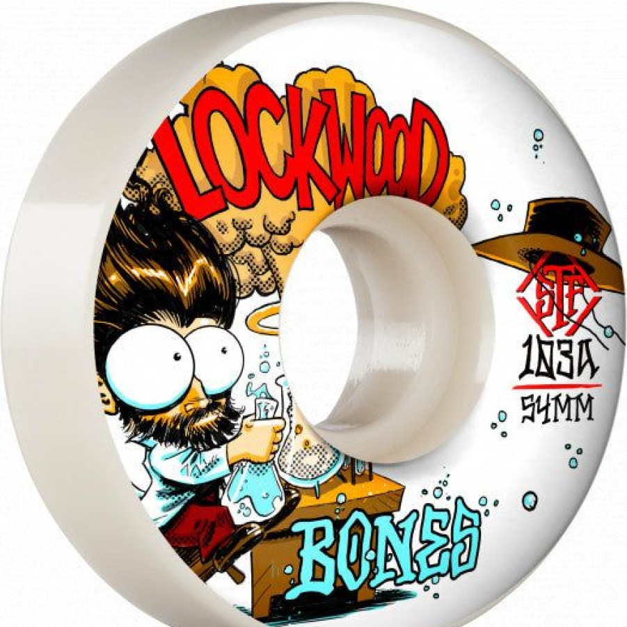 Skateboard * | Bones Wheels Lockwood Experi-Mental V3 Slim Stf 103A