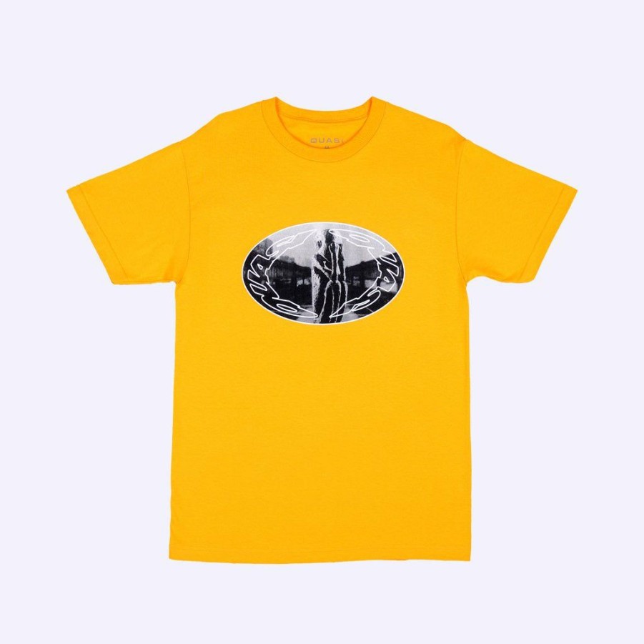 Clothing * | Quasi Crybaby Short Sleeve Gold Men'S