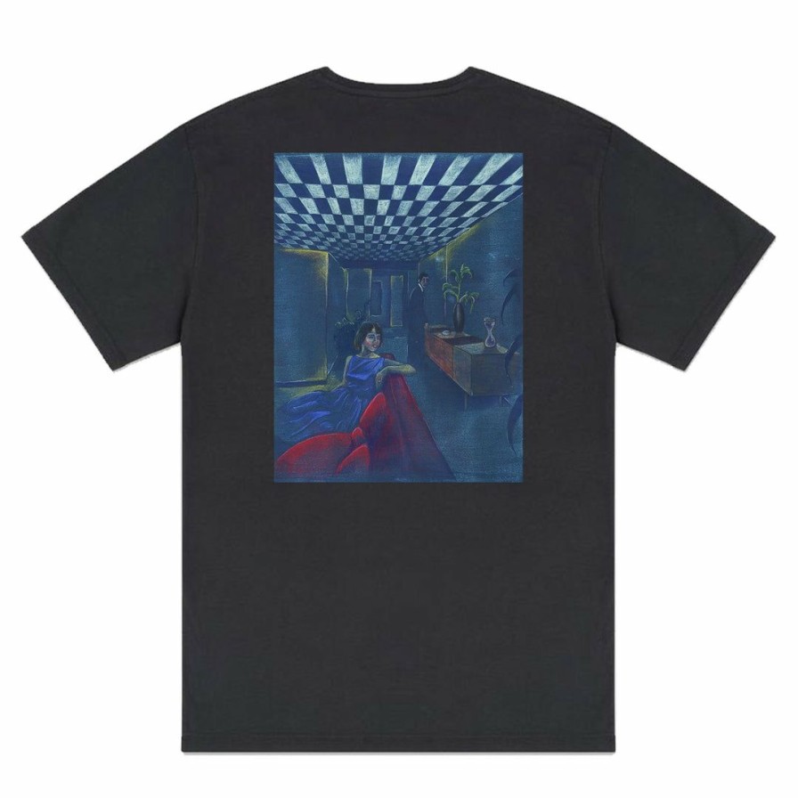 Clothing * | Picture Show Blue Lodge Tee Black Men'S