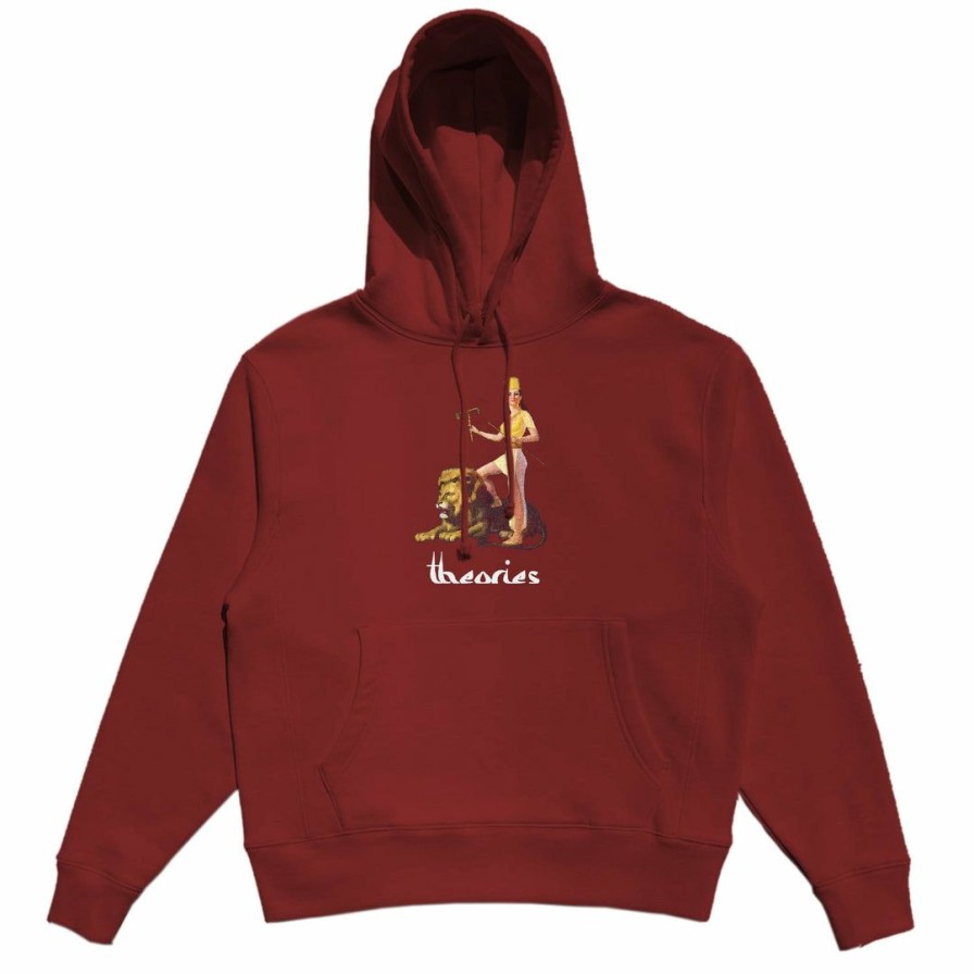 Clothing * | Toa Theories Ishtar Hoodie Crimson Men'S