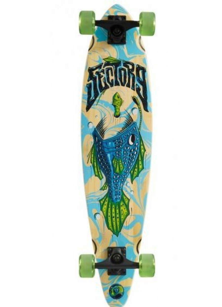 Skateboard * | Sector 9 Angler Swift Complete Longboard 34.5 X 8.5 Longboard Completes