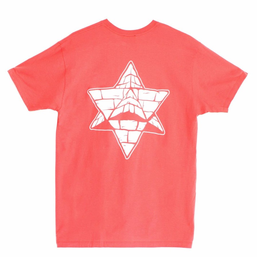 Clothing * | Pyramid Country Men'S Glogo Tee Coral