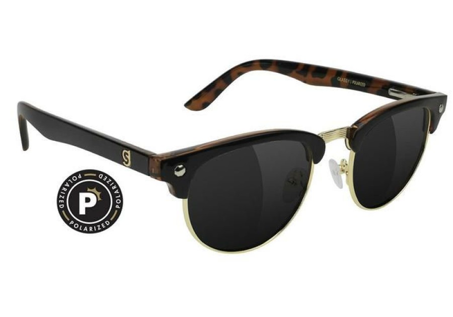 Clothing * | Glassy Morrison Premium Polarized Black/Tortoise