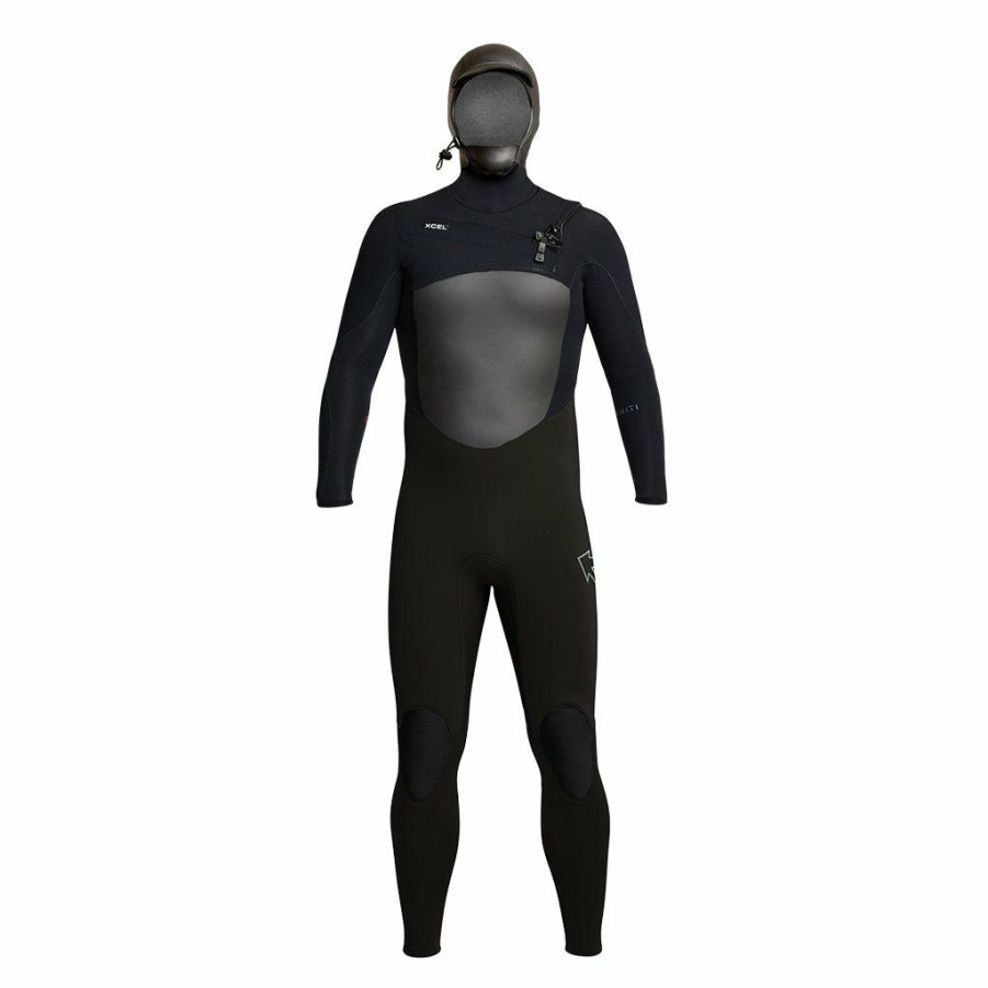 Clothing * | Xcel Mens Infiniti 5/4Mm Hooded Fullsuit Wet Suits