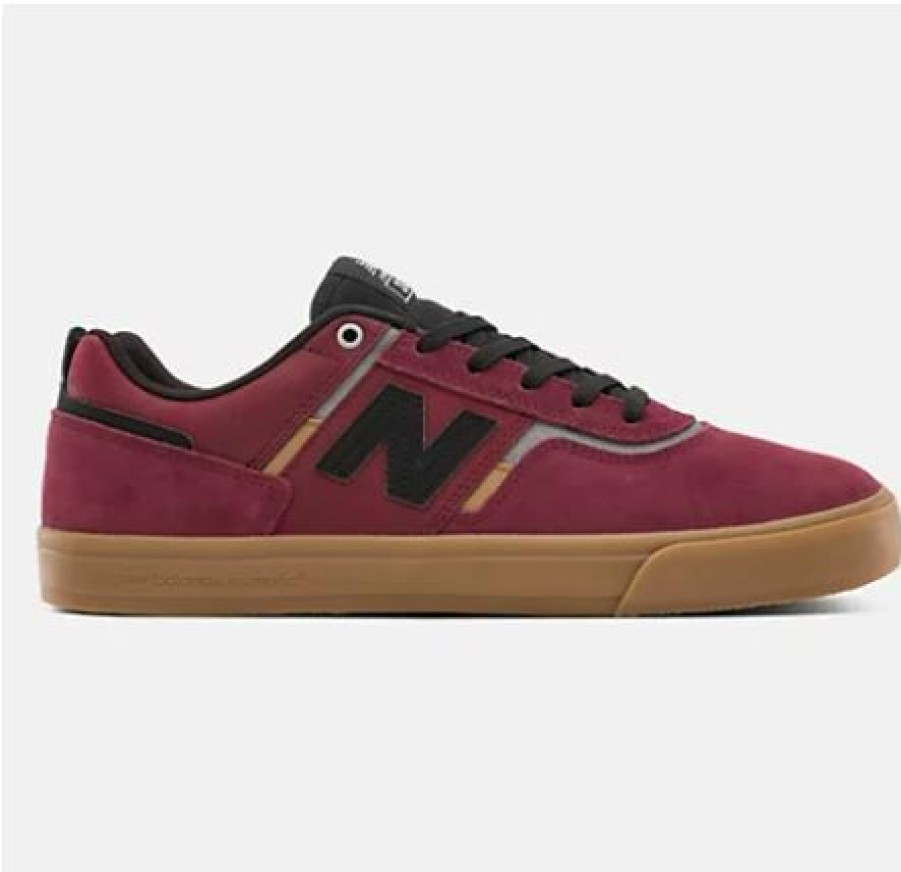 Footwear * | New Balance Numeric Sale Numeric 306 Foy Burgundy With Black