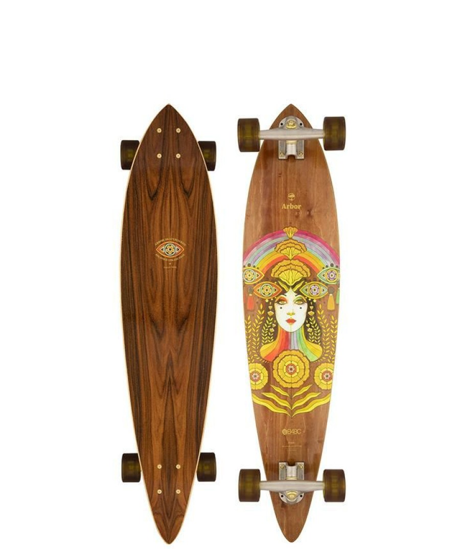 Skateboard * | Componets Arbor Fish B4Bc Solstice Longboard