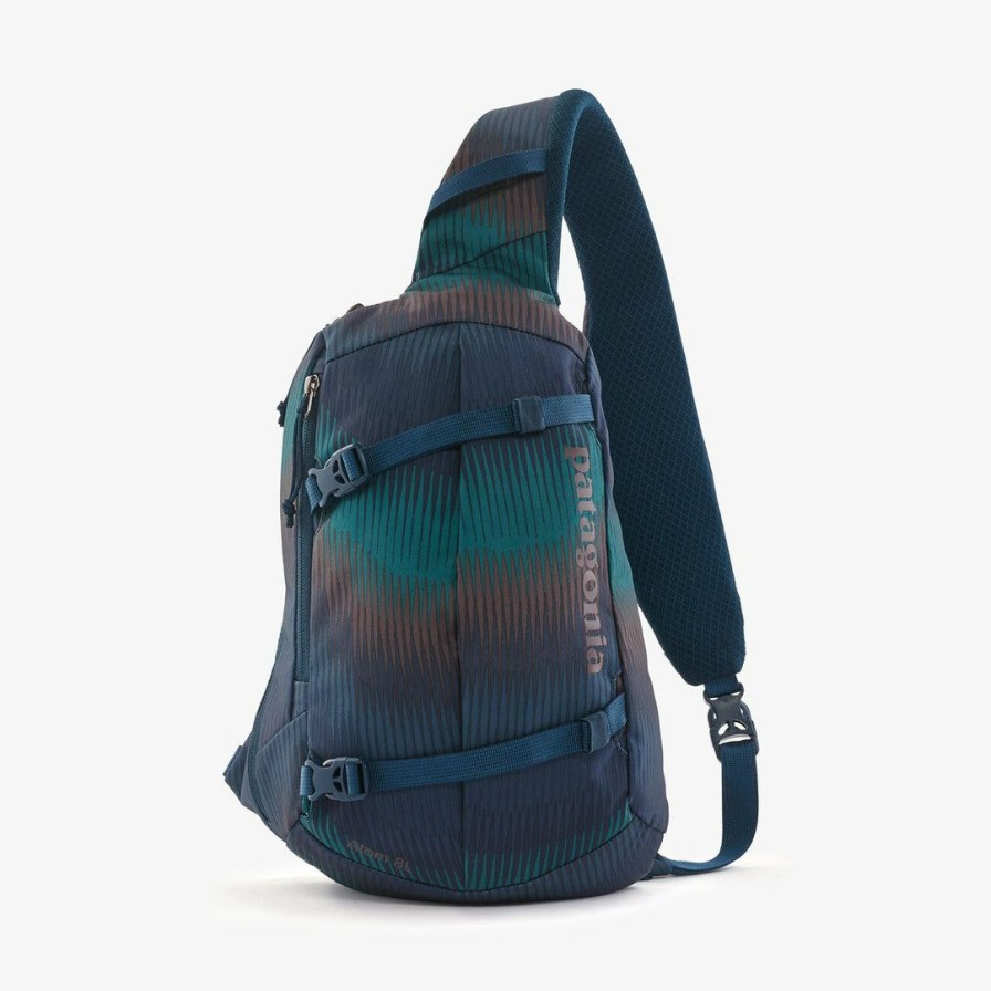 Clothing * | Patagonia Atom Sling 8L Aurora Tidepool Blue