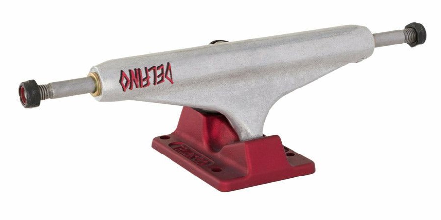 Skateboard * | Nhs Stage 11 Hollow Delfino Silver Red Standard Independent Skateboard Trucks