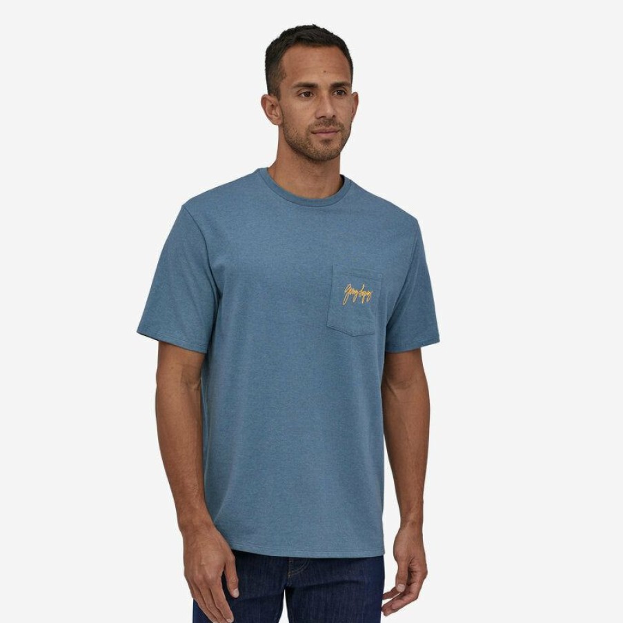 Clothing * | Men'S Gerry Lopez Pocket Responsibili-Tee - Patagonia