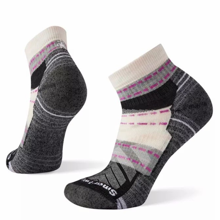 Clothing * | Smartwool Women'S Hike Light Cushion Margarita Ankle Socks Moonbeam