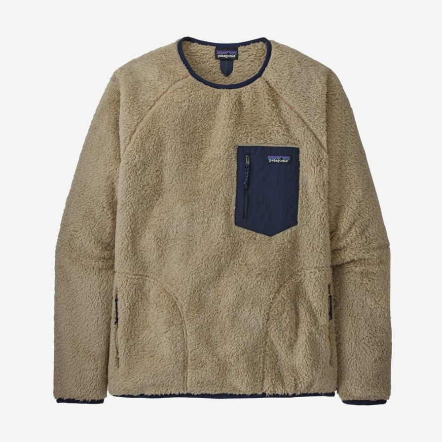 Clothing * | Patagonia Men'S Los Gatos Fleece Crew El Cap Khaki