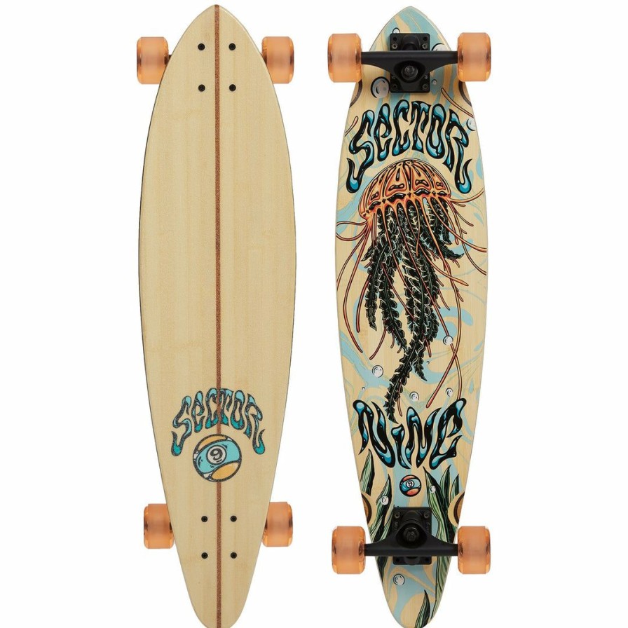 Skateboard * | Sector 9 Jelly Swift Complete Longboard 34.5 X 8.5 Longboard Completes