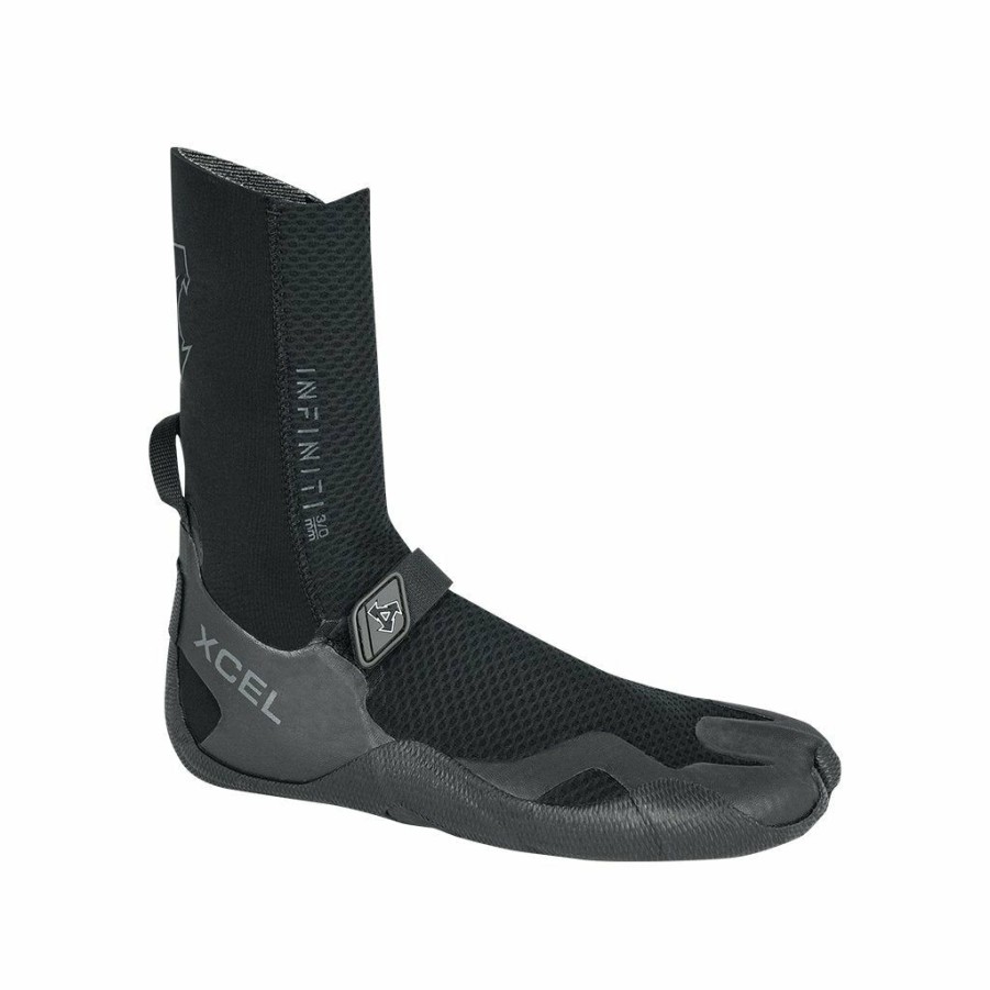 Surfboards, Wetsuits, & Kiteboarding * | Wet Suits Xcel Infiniti Round Toe Boot 8Mm