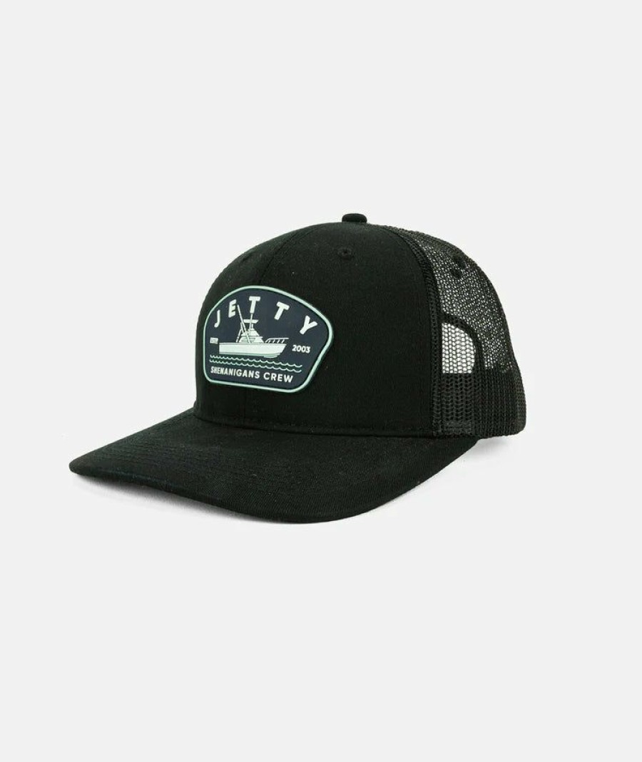 Clothing * | Jetty Shenanigans Trucker Black Accessories