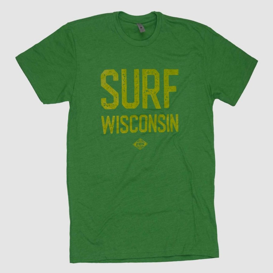 Clothing * | Eos Surf Shop Surf Wisconsin Tee Men'S