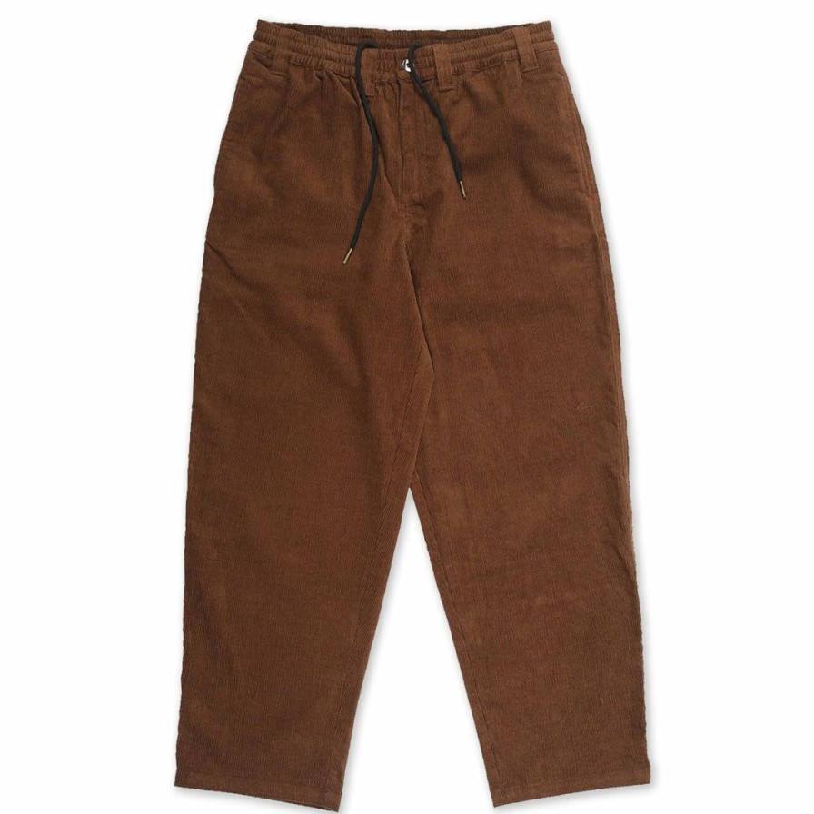 Clothing * | Toa Men'S Theories Stamp Lounge Cords Vintage Brown