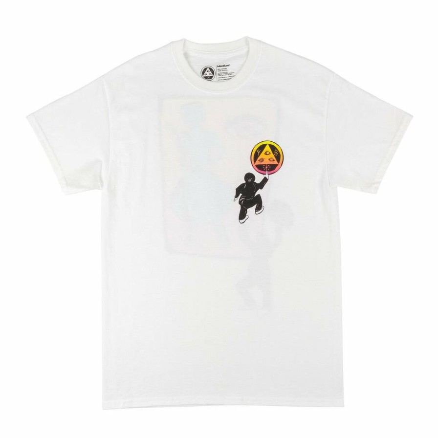 Clothing * | Welcome Men'S Peep This Tee White