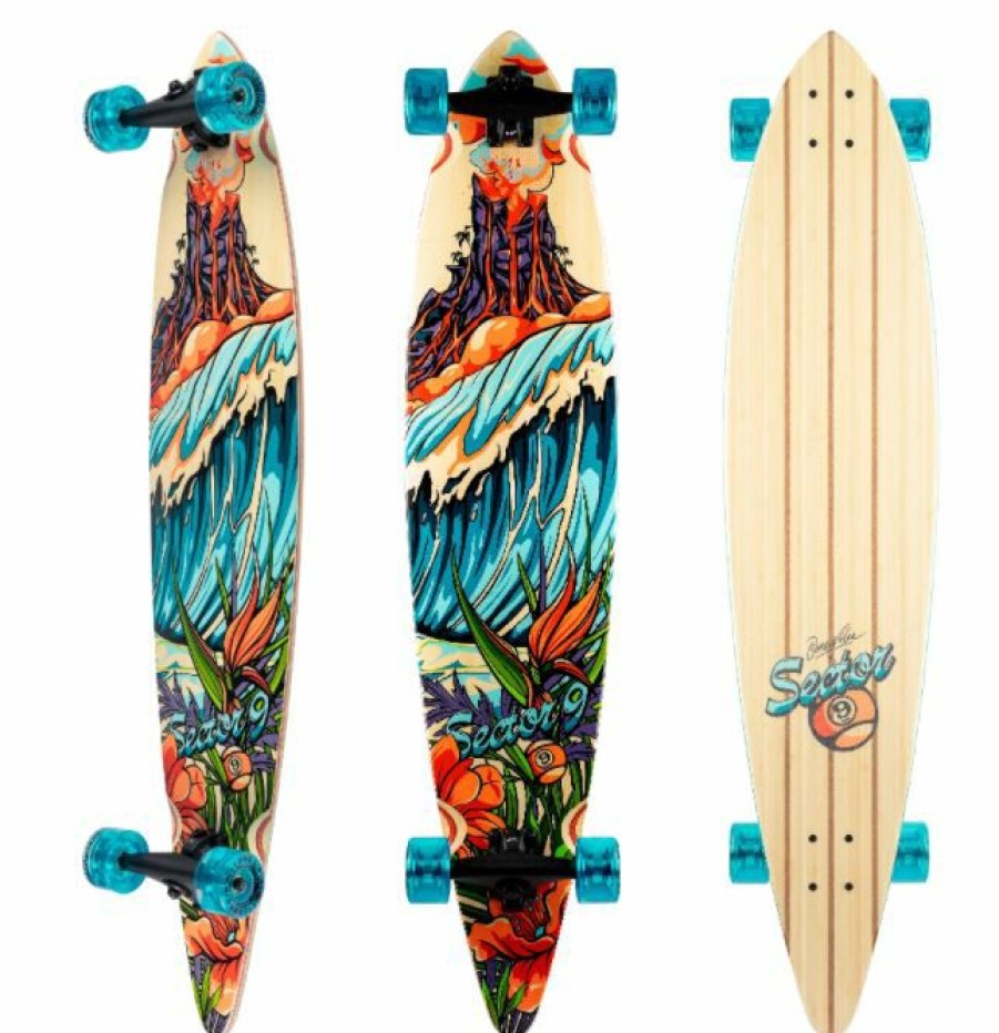 Skateboard * | Sector 9 Maverick Stack Longboard Completes