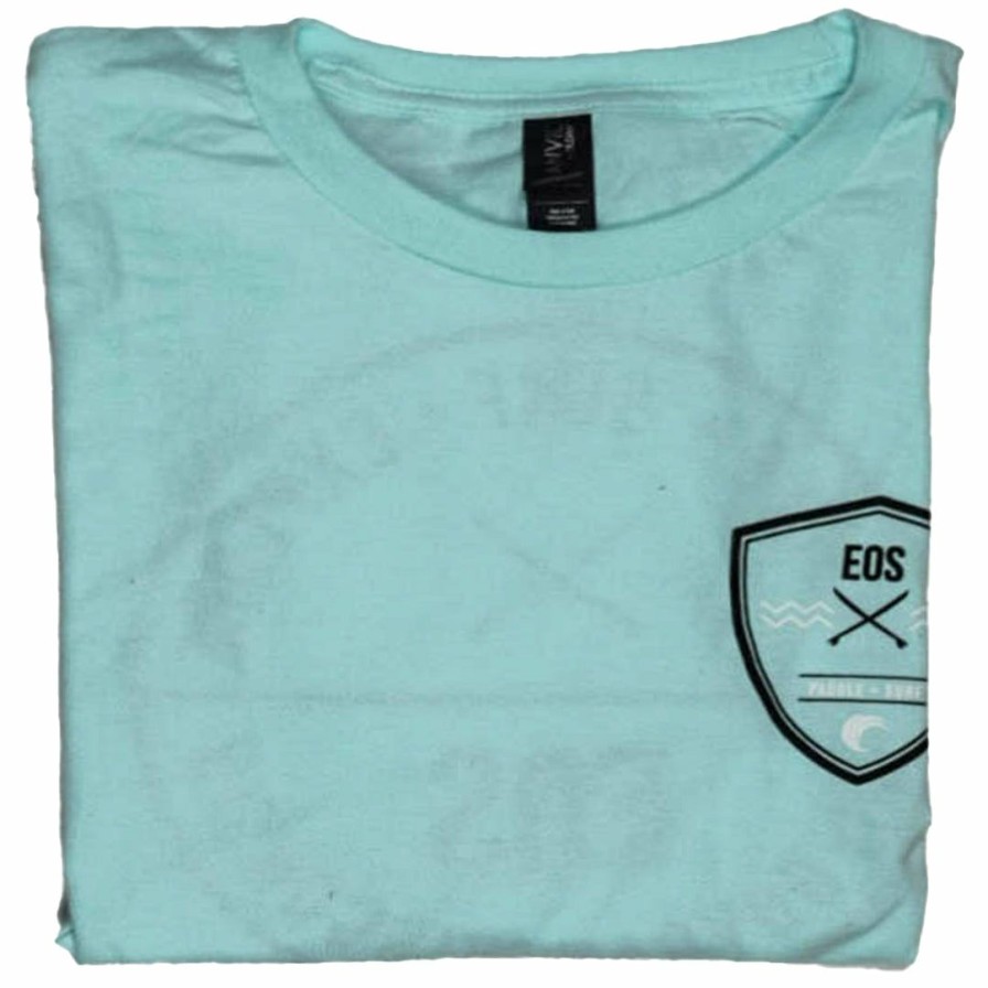 Clothing * | Eos Surf Shop Eos Crest Shirt Celadon