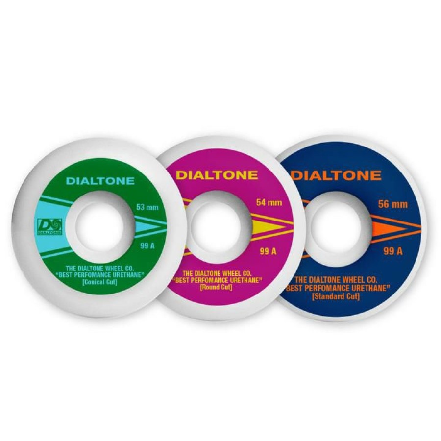 Skateboard * | Dial Tone Atlantic Wheels 53Mm Conical / 54Mm Round Cut / 56Mm Standard