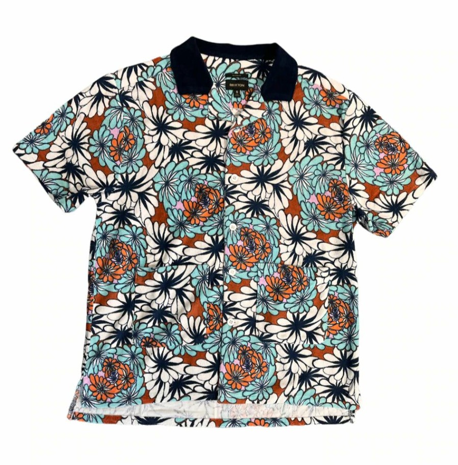 Clothing * | Brixton Bunker Reserve Short Sleeve Terry Cloth Men'S