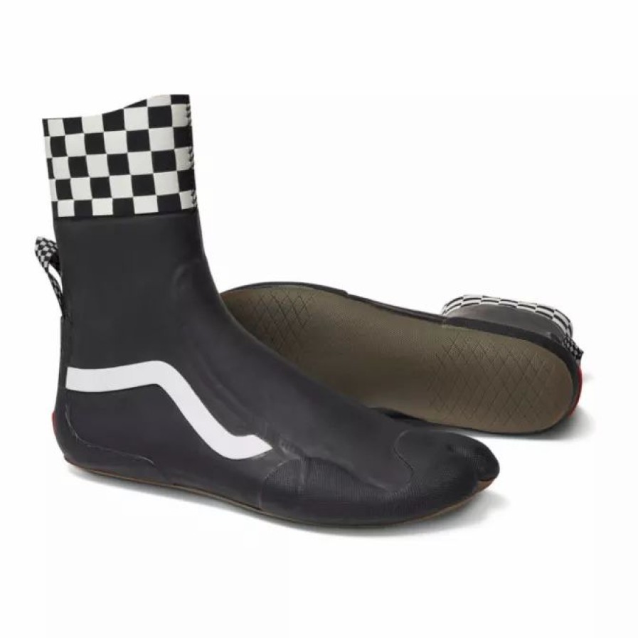 Surfboards, Wetsuits, & Kiteboarding * | Vans Surf Boot Hi 3Mm Wet Suits