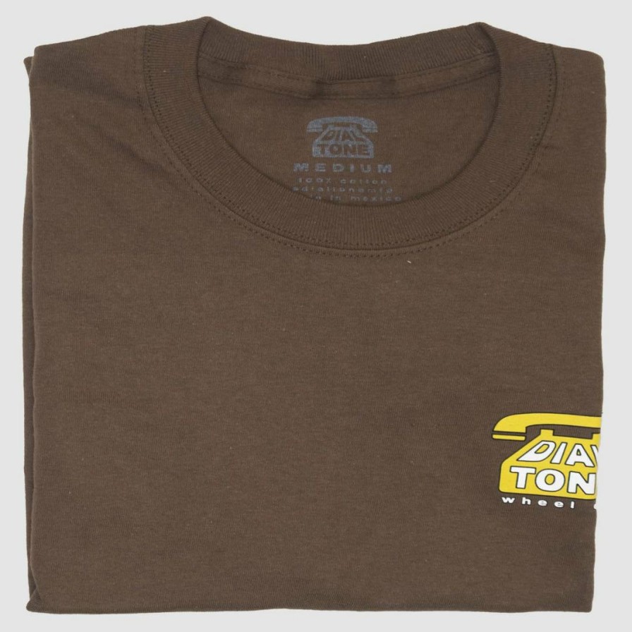 Clothing * | Dial Tone Tee Coffee Men'S