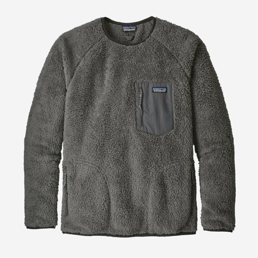 Clothing * | Patagonia Men'S Los Gatos Fleece Crew Forge Grey